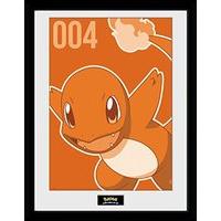 Gb Eye Pokémon Charm Ander Mono Framed Photographic Print, Multi-colour, 30 x