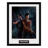 Gb Eye Ltd Uncharted The Lost Legacy, Cover, Framed Print 30x40cm, Various