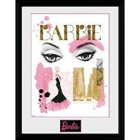 Gb Eye Ltd Barbie, Eyes, Framed Print 30x40cm, Various