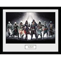 Gb Eye Ltd Assassins Creed, Characters, Framed Print 30x40cm, Various