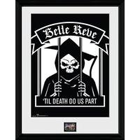 gb eye ltd suicide squad belle reve framed photograph wood multi colou ...