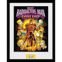 Gb Eye 16 x 12-inch The Simpsons Radioactive Man Framed Photograph