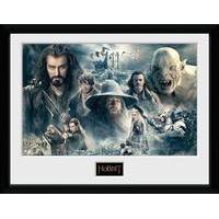 gb eye 16 x 12 inch the hobbit battle of five armies collage framed ph ...
