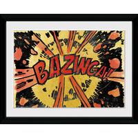 Gb Eye 16 x 12-inch The Big Bang Theory Bazinga Comic Framed Photograph