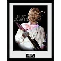 Gb Eye 16 x 12-inch Kurt Cobain Cook Framed Photograph