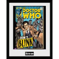 Gb Eye 16 x 12-inch Doctor Who Weeping Angels Comic Framed Photograph