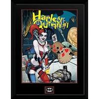 Gb Eye 16 x 12-inch Dc Comics Harley Quinn Hammer Framed Photograph, 