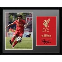 gb eye liverpool coutinho 1617 framed print various 40 x 30cm