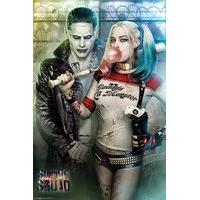 gb eye suicide squad joker and harley quinn maxi poster wood various 6 ...