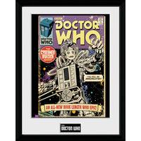 Gb Eye 16 x 12-inch Doctor Who Cybermen Comic Framed Photograph