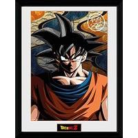 gb eye 16 x 12 inch dragon ball z goku framed photograph