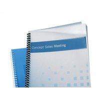 GBC PolyCovers (A4) ClearView Binding Covers Polypropylene 300 Micron (Frosted) - 1 x Pack of 100 Binding Covers