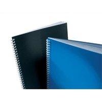 GBC PolyCovers (A4) Opaque Binding Covers Polypropylene 300 Micron (Blue) - 1 x Pack of 100 Binding Covers