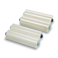 gbc 457mm x 75m 150 micron gloss laminating film pack of 2 rolls for