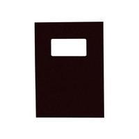 GBC A4 Binding Covers Leatherboard Window 250gm2 Black - 2 x Pack of