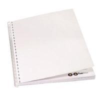 GBC Binding Covers 220gsm A4 White Pack of 100 CE080070