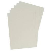 GBC LeatherGrain 250gsm A4 White Binding Covers Pack of 100 91486U