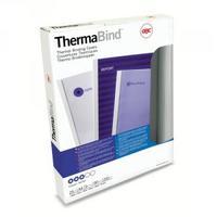 gbc 15mm standard thermal binding cover a4 white pack of 25 45445u