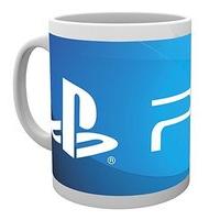 gb eye playstation ps4 logo mug multi colour