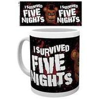 gb eye ltd five nights at freddys i survived mug