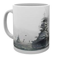 gb eye ltd world of warships bismark mug various