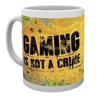 gb eye gaming not a crime mug multi colour