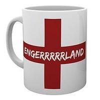 Gb Eye England Engerrrrrland Mug, Wood, Multi-colour