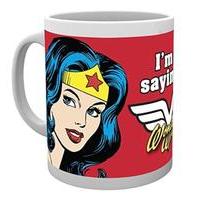 gb eye wonder woman not saying mug multi colour