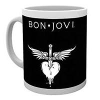 gb eye bon jovi logo mug multi colour
