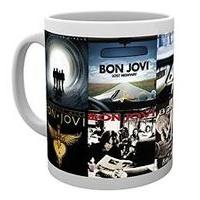 gb eye bon jovi albums mug multi colour