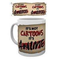 gb eye anime not cartoons mug multi colour