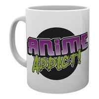 gb eye anime anime addict mug multi colour