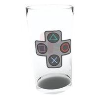 Gb Eye Playstation Buttons Pint Glass, Glass, Multi-colour