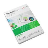 GBC Laminating Pouches Premium Quality 500 Micron for A3 Document (1 x Pack of 50 Pouches)