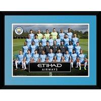 gb eye manchester city team photo 1617 framed print various 20 x 15 cm