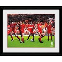 gb eye framed photograph liverpool legends 16x12 inch