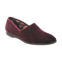 gbs audrey ladies slipper womens slippers burgundy 8