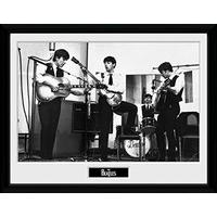 gb eye the beatles studio framed photograph 16x12 inches