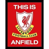 GB Eye Framed Photograph, Liverpool, This Is Anfield, 16x12-inch