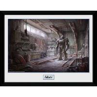 gb eye fallout 4 red rocket interior framed photograph multi colour 40 ...