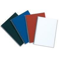 GBC 250 GSM A4 Textured Linen Look Binding Covers - Red (Pack of 100)