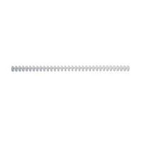 gbc clickbind binding spines 16mm a4 frosted clear 145 sheets capacity ...