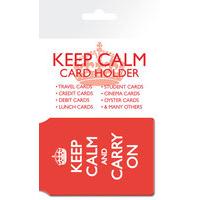 Gb Eye Keep Calm Carry On Card Holder