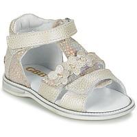 GBB PING girls\'s Children\'s Sandals in Silver