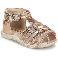GBB PERLE girls\'s Children\'s Sandals in gold