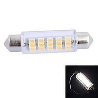gc 43mm 35w 160lm 3000k 15x3020 smd warm white led for car reading lic ...