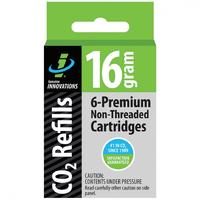 genuine innovations 20g non threaded co2 cartridges 6 pack