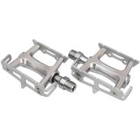 Genetic Pro Track Pedals Silver