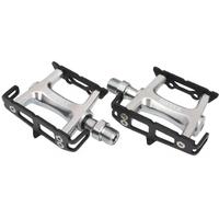 Genetic Pro Track Pedals Silver/Black