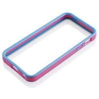 Gear4 New Band IC508G Protective Frame for Apple iPhone 5 Blue / Pink